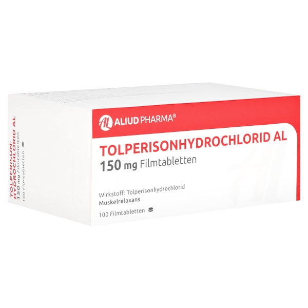 TOLPERISONHYDROCHLORID AL 150 mg Filmtabletten 100 St