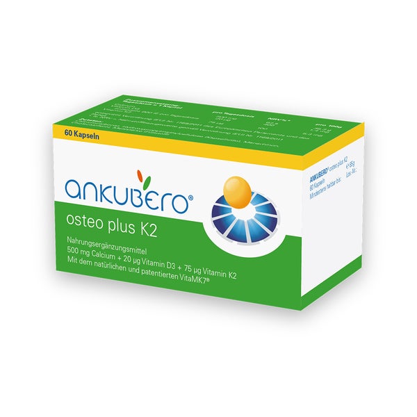 Ankubero Osteo plus K2 Kapseln 60 St