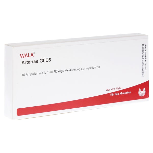 Arteriae GL D 5 Ampullen 10X1 ml