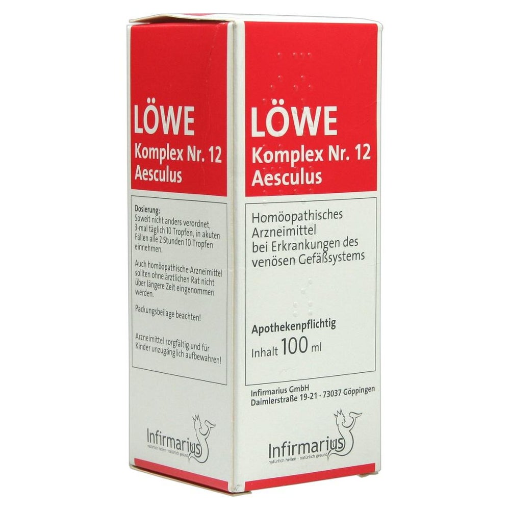 LÖWE Komplex Nr.12 Aesculus Tropfen 100 ml