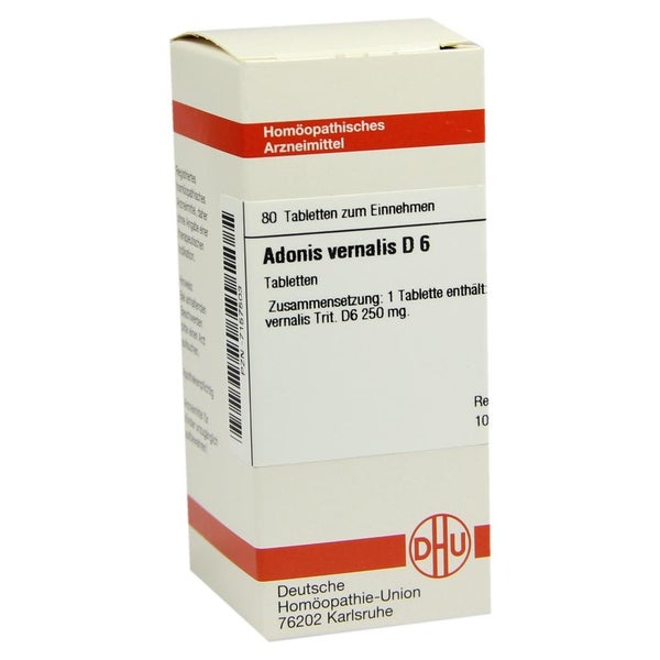 Adonis Vernalis D 6 Tabletten 80 St