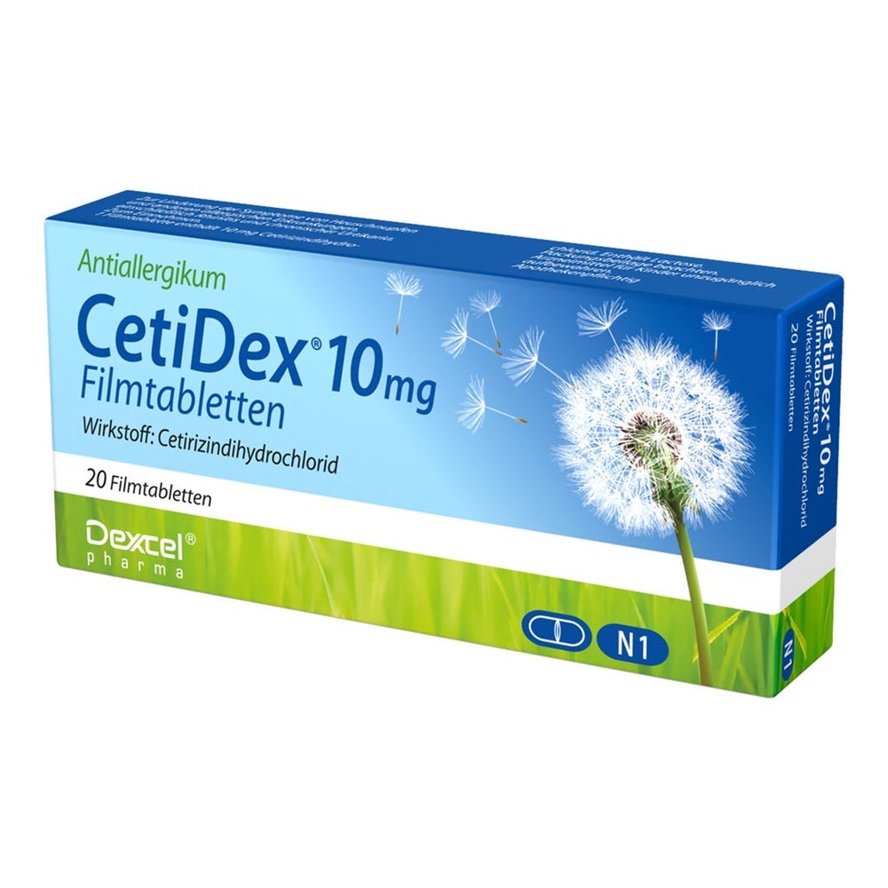 CetiDex® 10mg Antiallergikum 20 St