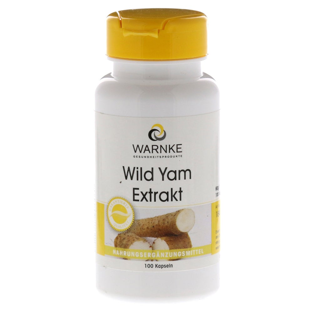 WILD YAM Extrakt Kapseln 100 St