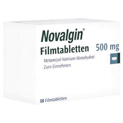 Novalgin Filmtabletten 50 St mit E-Rezept kaufen | DocMorris