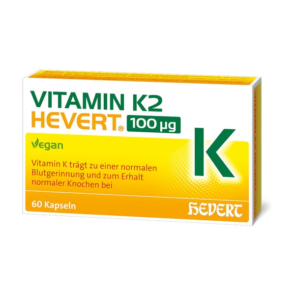 Vitamin K2 Hevert 100 µg Kapseln 60 St
