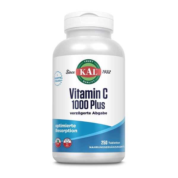 KAL Vitamin C 1000 Plus 250 St
