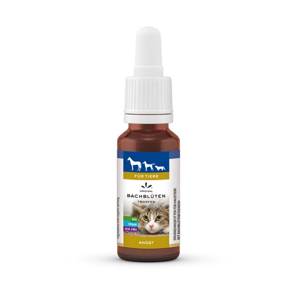 Bachblüten Tiere Tropfen Angst 20 ml
