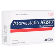 Atorvastatin Aristo 10 mg Filmtabletten 100 St