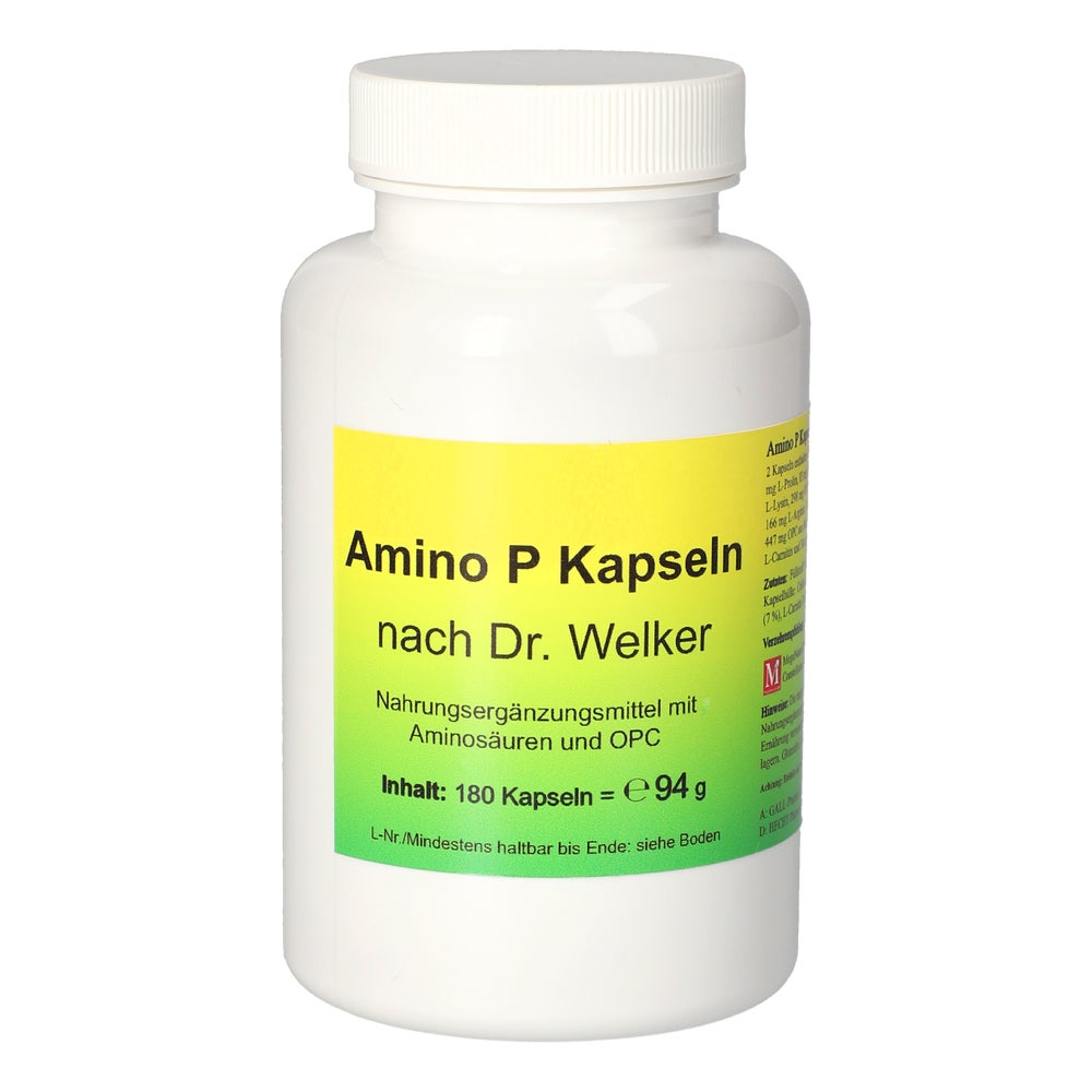 Amino P Kapseln nach Dr.Welker 180 St