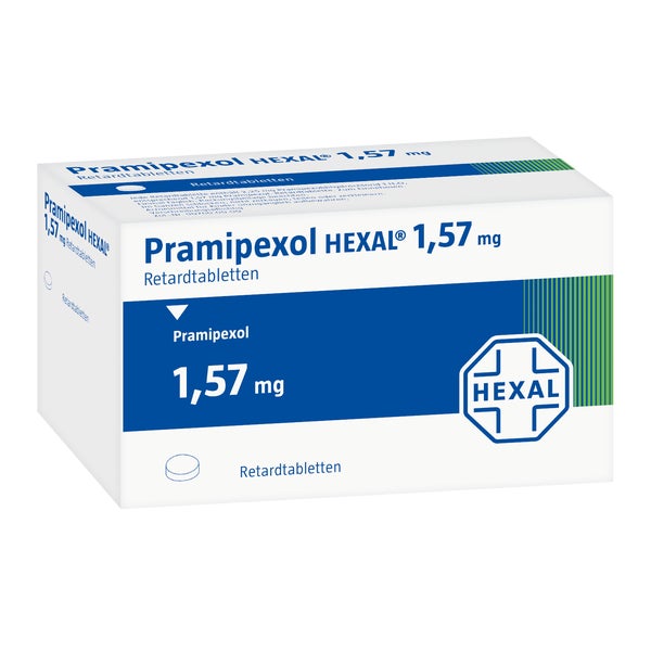 PRAMIPEXOL HEXAL 1,57 mg Retardtabletten 30 St