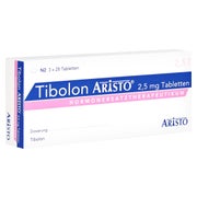 Tibolon Aristo 2,5 mg Tabletten 3X28 St
