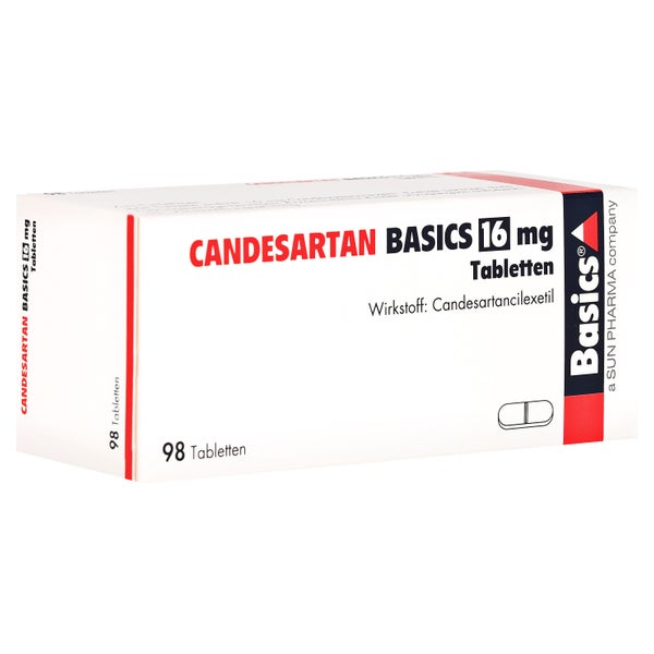 Candesartan Basics 16 mg Tabletten 98 St