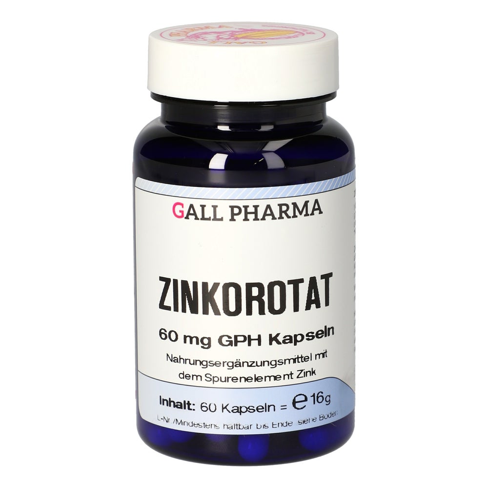 Zinkorotat 60 mg GPH Kapseln 60 St