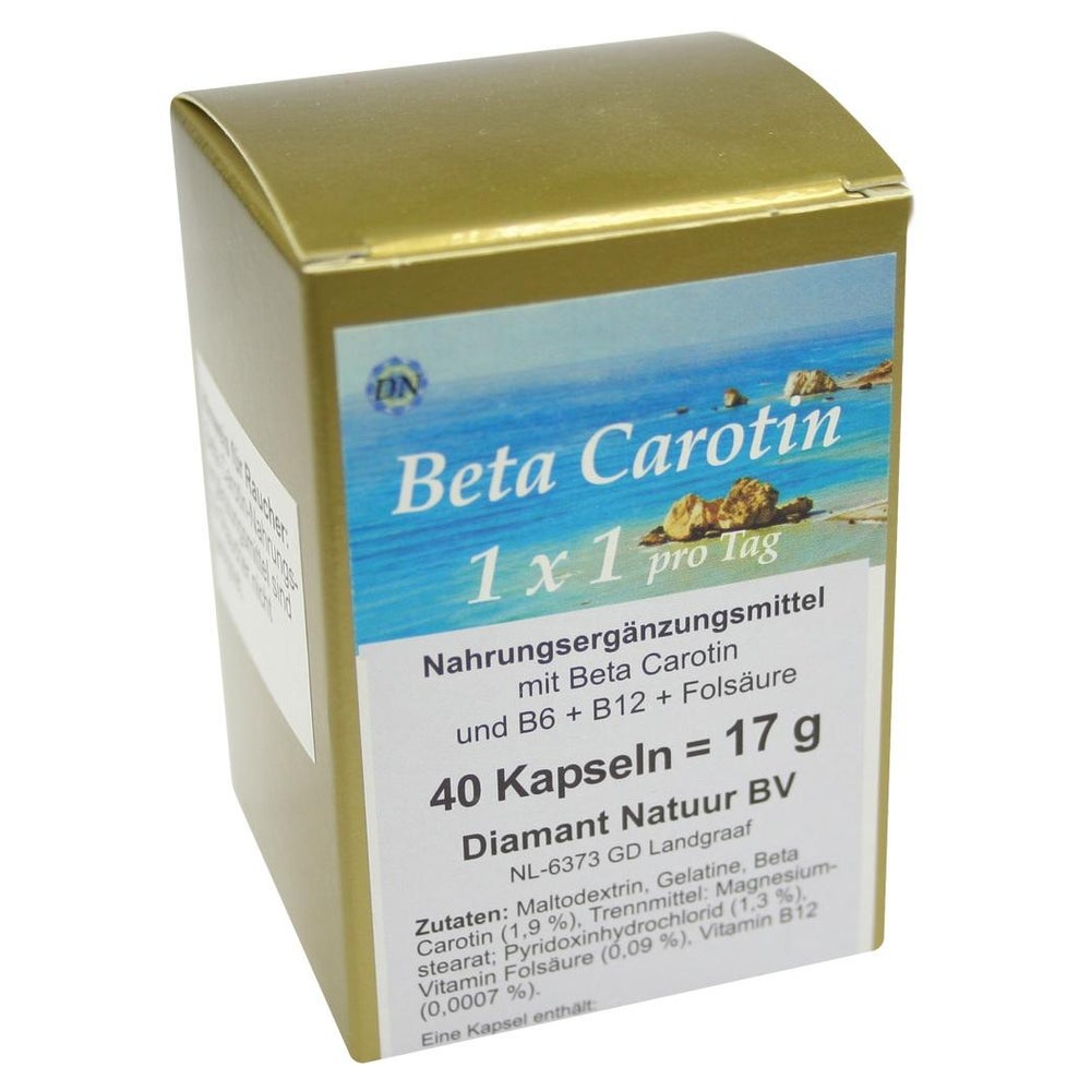 BETA Carotin 1x1 pro Tag Kapseln 40 St