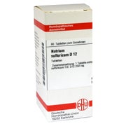 Produktabbildung: Natrium Sulfuricum D 12 Tabletten 80 St