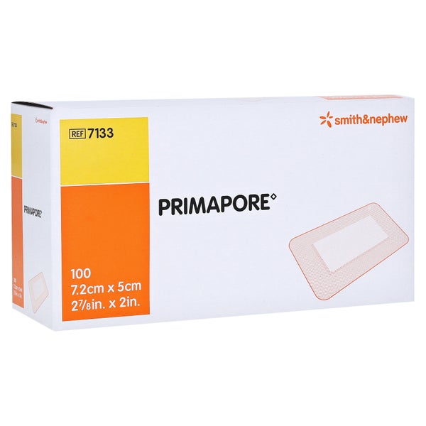 Primapore 5x7,2 cm Wundverband steril 100 St