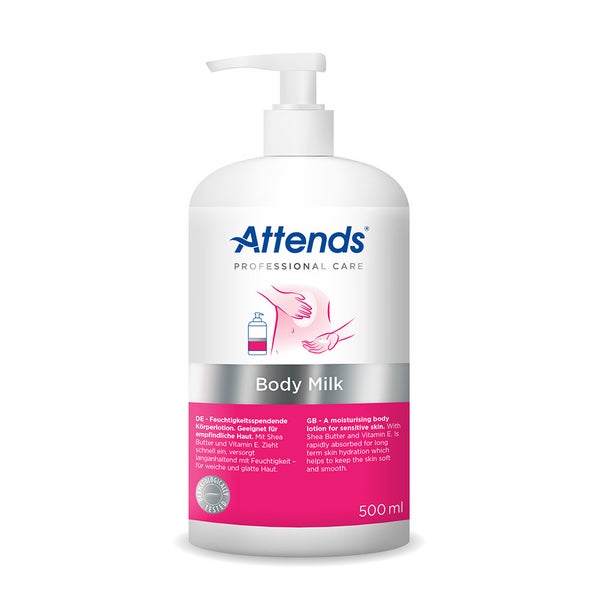 Attends Professional Care Body Milk, 500 ml, 1 Stück 500 ml