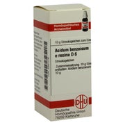 Produktabbildung: Acidum Benzoicum E Resina D 6 Globuli 10 g
