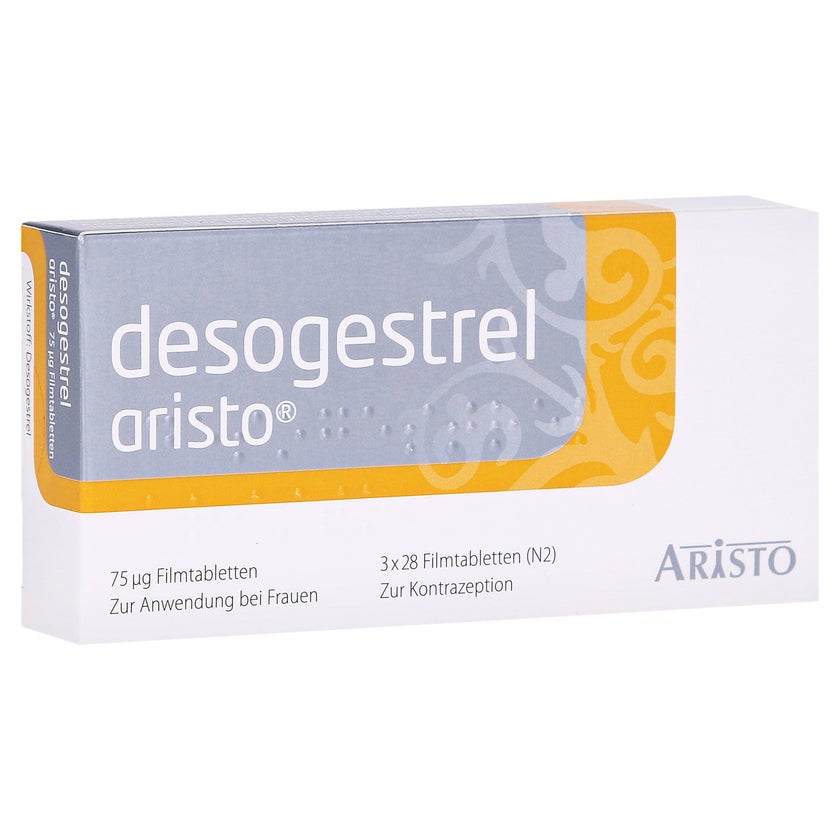 Desogestrel Aristo 75 µg Filmtabletten 3X28 St, 3X28 St online  