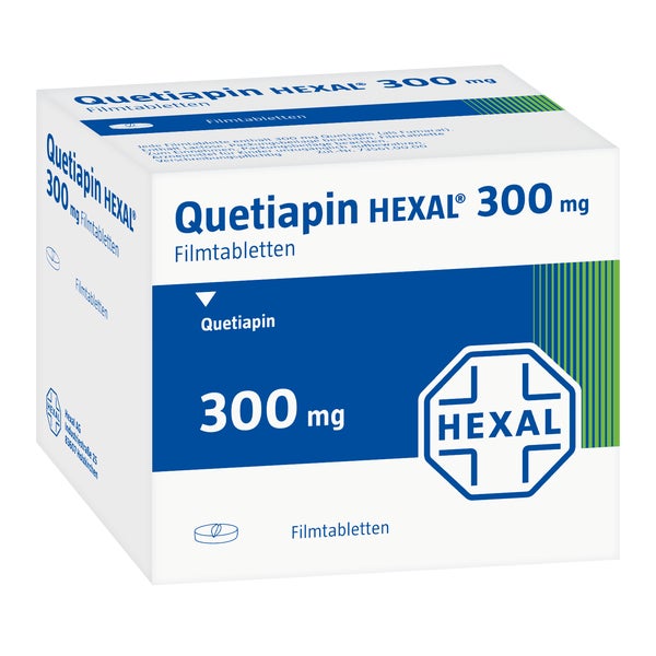 Quetiapin Hexal 300 mg Filmtabletten 100 St