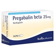 Pregabalin beta 25 mg Hartkapseln 56 St