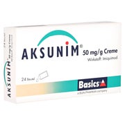 Aksunim 50 mg/g Creme Beutel 24 St