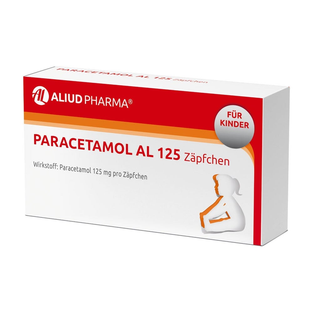 PARACETAMOL AL 125 Zäpfchen 10 St