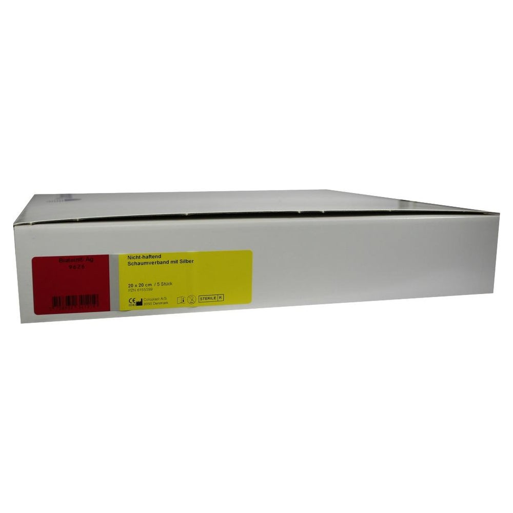Biatain Ag Schaumverband 20x20 cm nicht 5 St