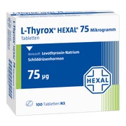L-thyrox Hexal 75 Mikrogramm Tabletten 100 St