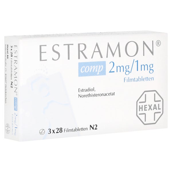 Estramon comp 2 mg/1 mg Filmtabletten 3X28 St