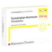 SUMATRIPTAN Hormosan 100 mg Filmtabletten 12 St