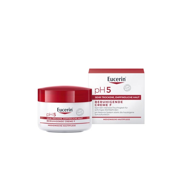 Eucerin pH5 Reichhaltige Creme F – Beruhigt die Haut 75 ml
