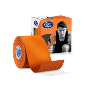 Produktabbildung: CureTape® Kinesiotape Sports Orange + 25% Klebekraft 1 St