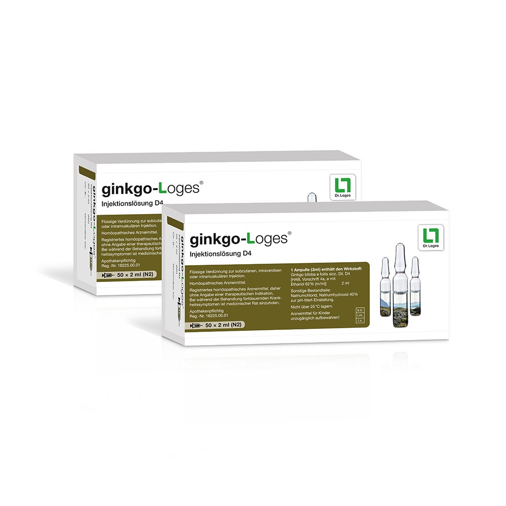 ginkgo-Loges D 4 100X2 ml