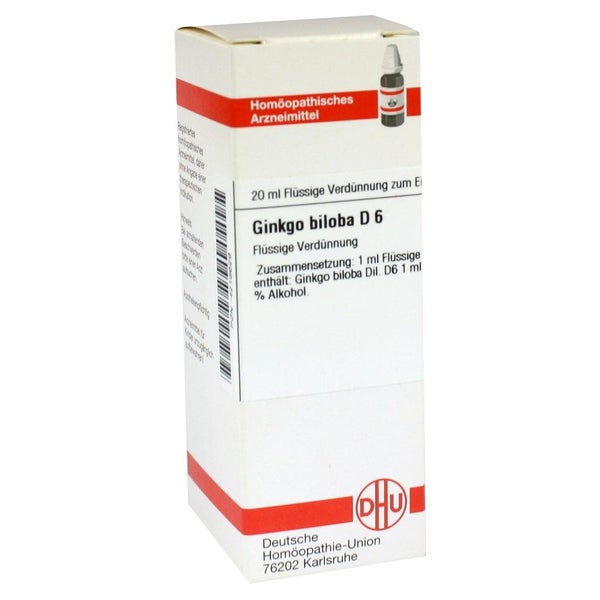 Ginkgo Biloba D 6 Dilution 20 ml