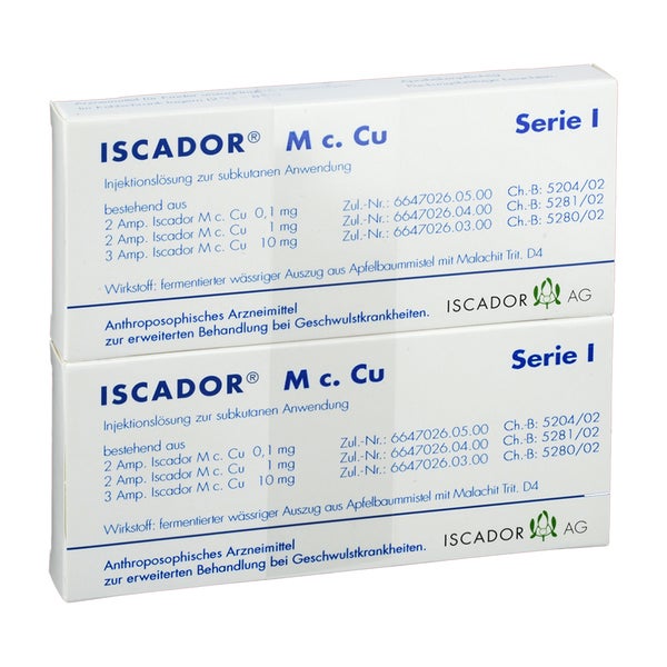 Iscador M c.Cu Serie I Injektionslösung 14X1 ml