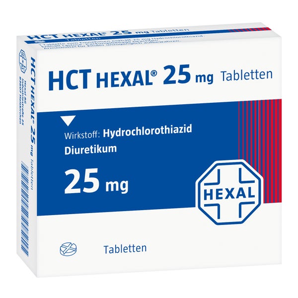 HCT Hexal 25 mg Tabletten 100 St