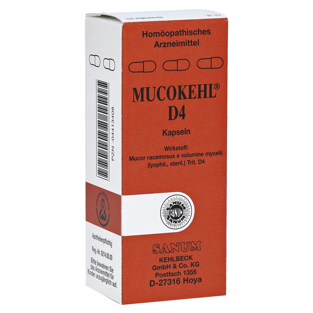 Mucokehl D 4 Kapseln 20 St