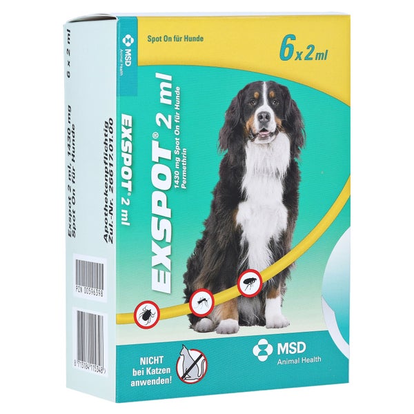 Exspot Lösung Hunde 6X2 ml