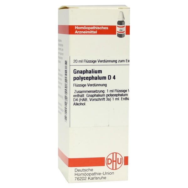 Gnaphalium Polycephalum D 4 Dilution 20 ml