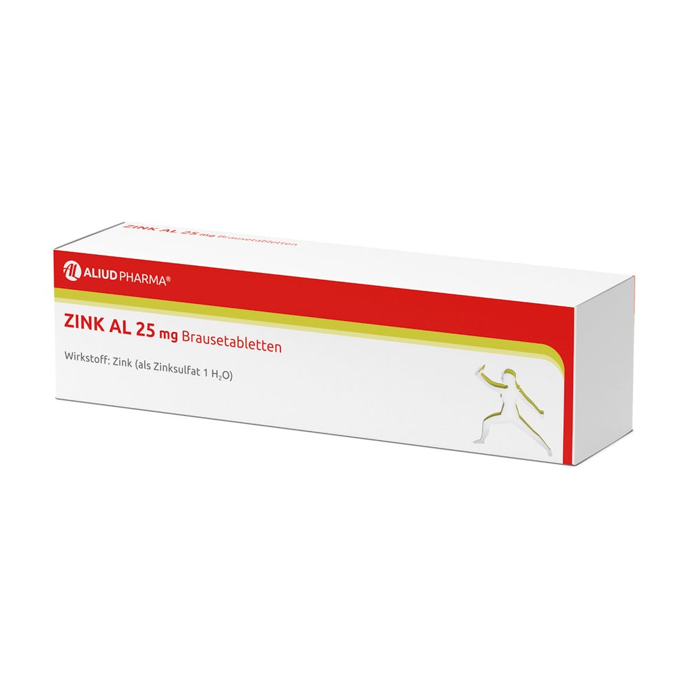 ZINK AL 25 mg Brausetabletten 40 St
