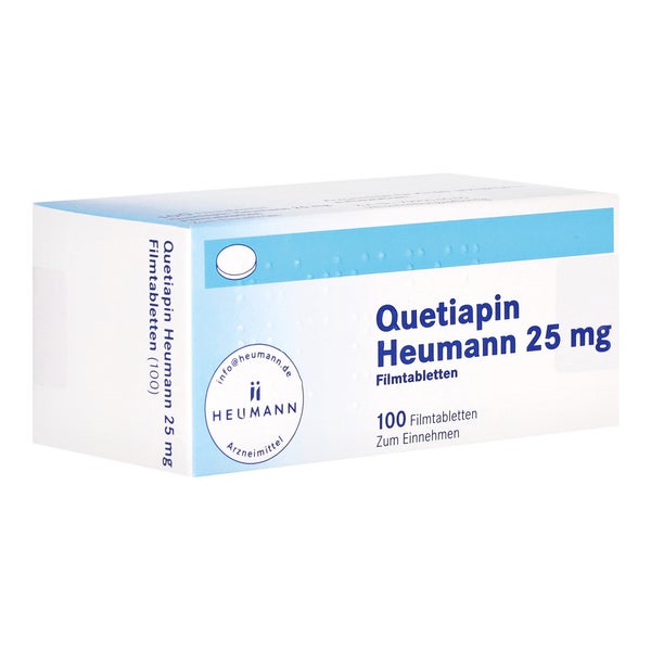 Quetiapin Heumann 25 mg Filmtabletten 100 St