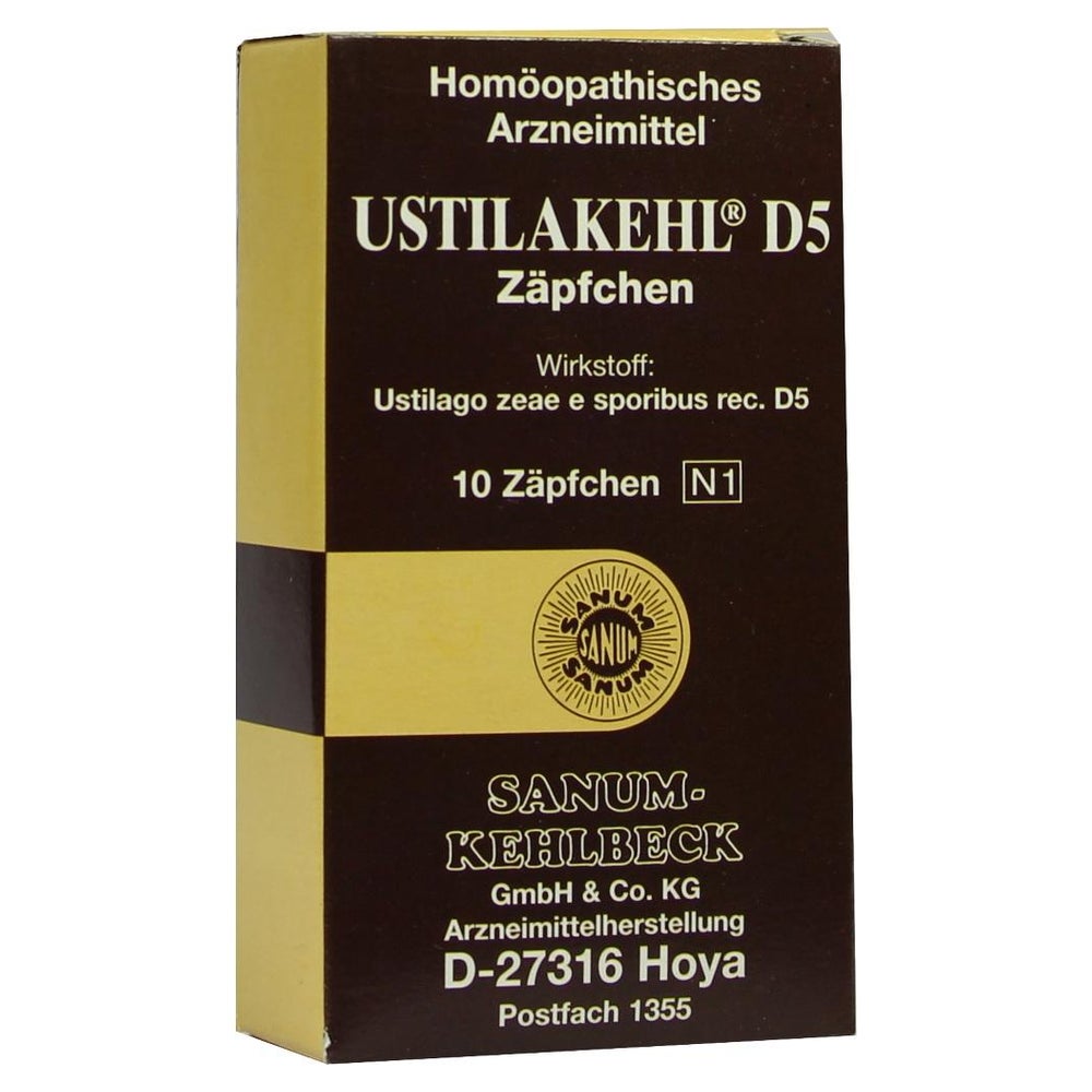 Ustilakehl D 5 Zäpfchen 10X2 g