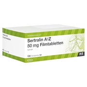 Sertralin AbZ 50 mg Filmtabletten 100 St