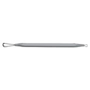 Erbe, Mitesserentferner, Schlaufen rostfrei - kleine und große Schlaufen 1 St