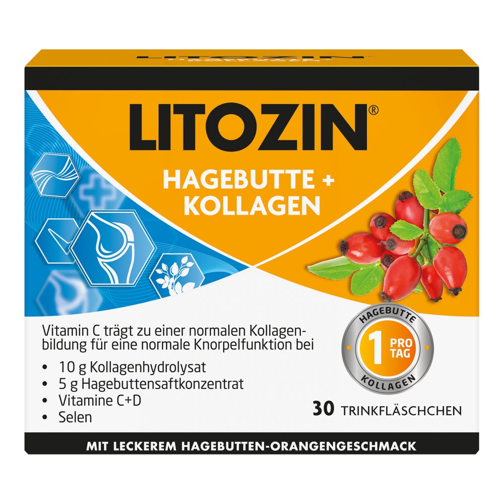 Litozin Hagebutte + Kollagen 30X25 ml