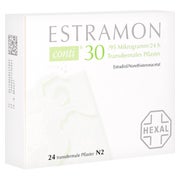 ESTRAMON conti 30/95 µg/24 Stunden transd.Pflaster 24 St