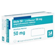 DICLO 50-1A Pharma magensaftresistente Tabletten 50 St