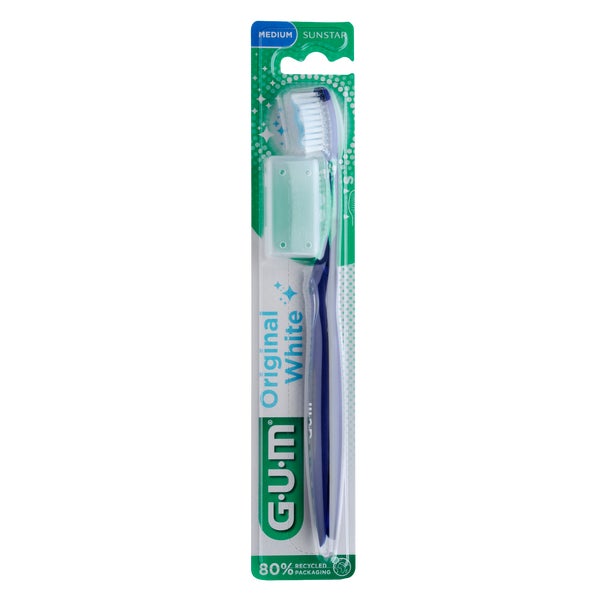 GUM Original White Zahnbürste medium 1 St