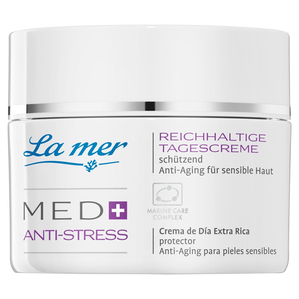 La mer MED+ ANTI-STRESS Reichhaltige Tagescreme ohne Parfum 50 ml